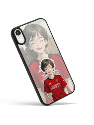 Custom Case HP Couple Edition cartoon kartun Manchester United Bola