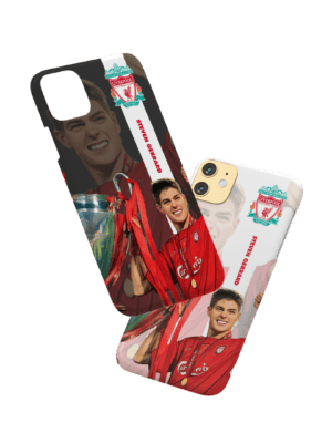 Custom Case HP Sepak Bola Steven Gerrard Liverpool